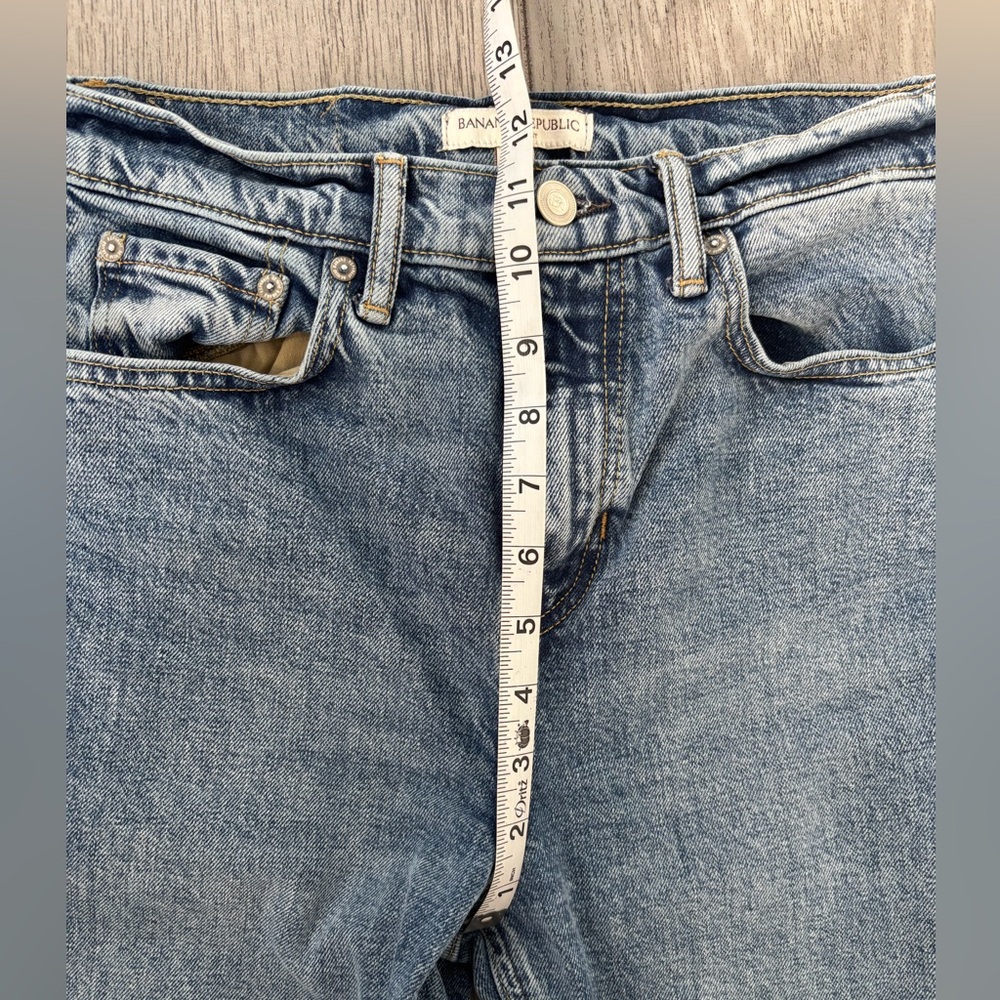 Banana Republic denim jeans bootcut light wash high rise size 27 regular. EUC. - Picture 5 of 7